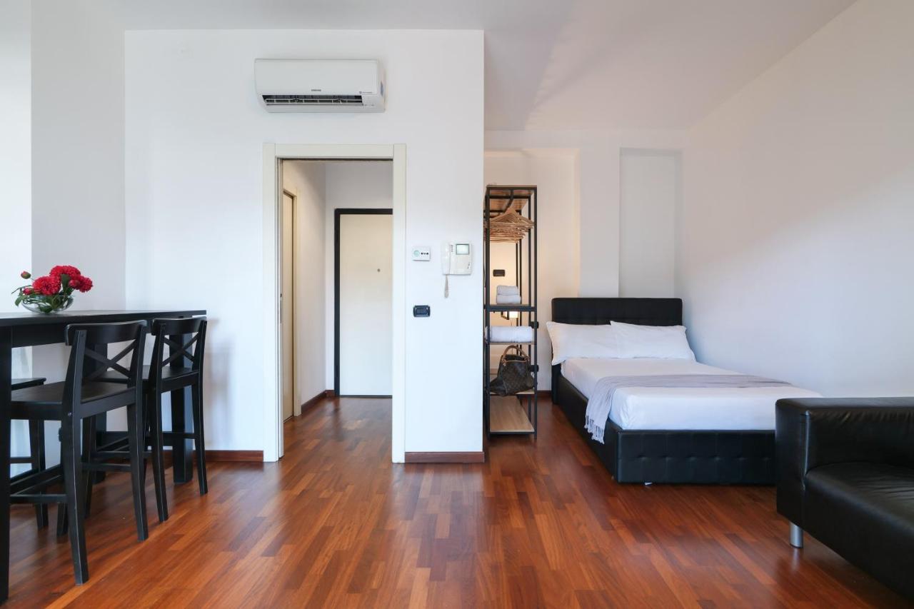 Contempora Apartments - Monolocale Con Terrazza Via F. De Sanctis, 41 米兰 外观 照片
