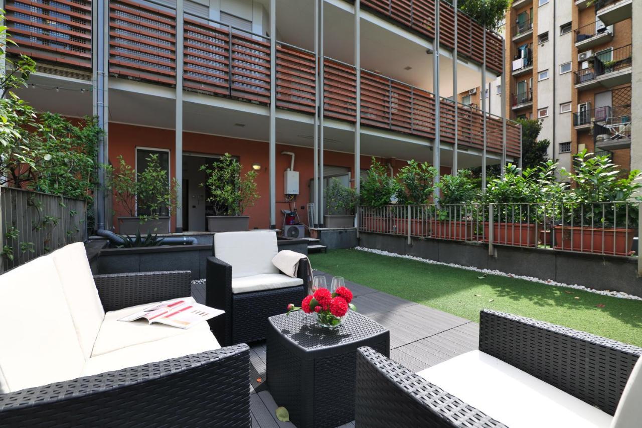 Contempora Apartments - Monolocale Con Terrazza Via F. De Sanctis, 41 米兰 外观 照片