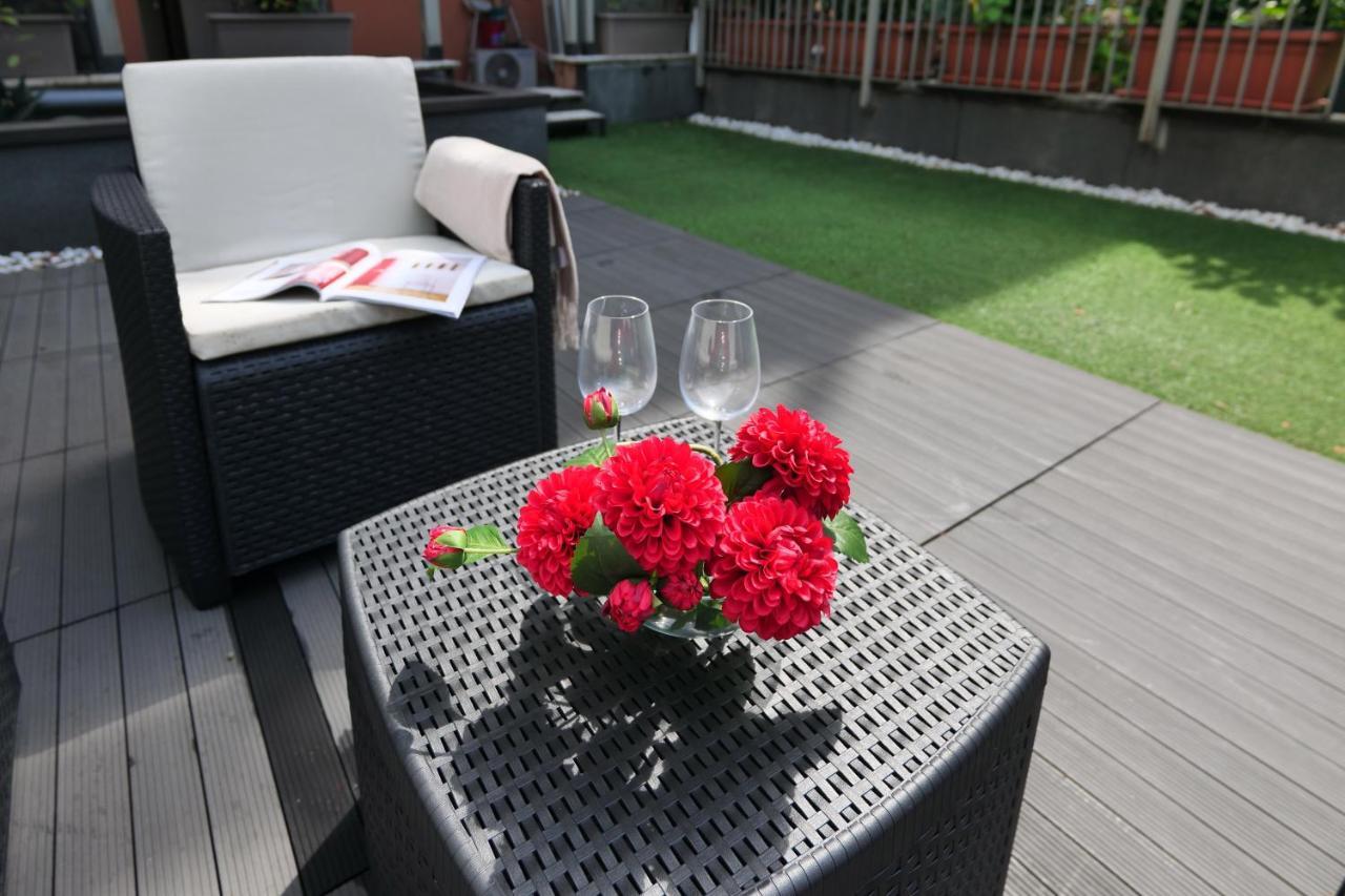 Contempora Apartments - Monolocale Con Terrazza Via F. De Sanctis, 41 米兰 外观 照片